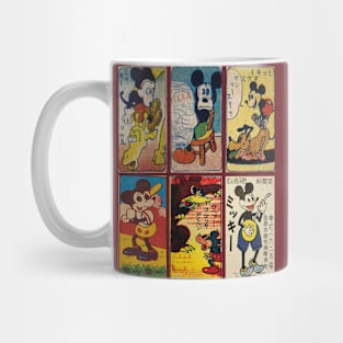 Medjed Studios Japanese Menko めんこ, 面子 trading card Mug